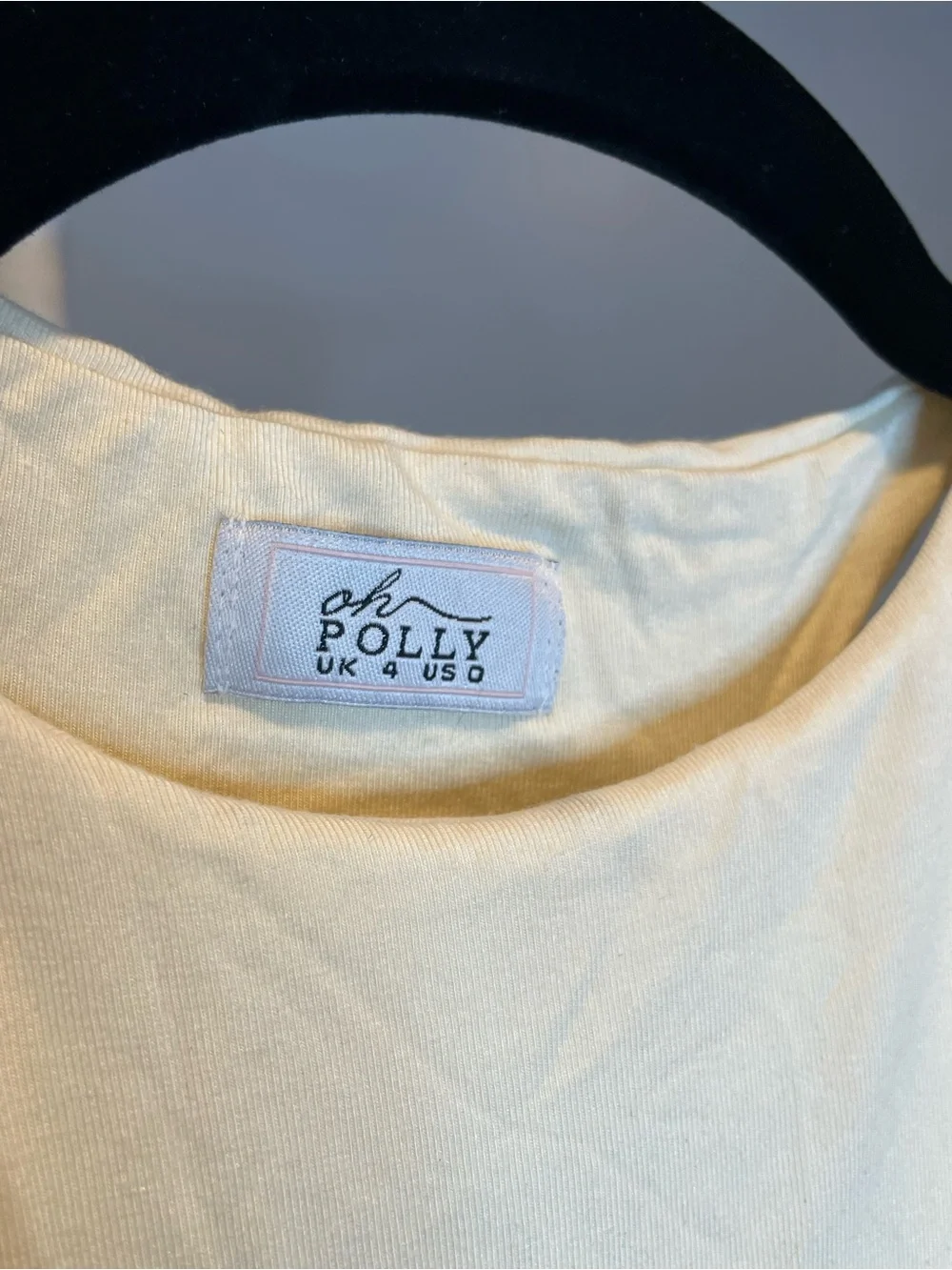 Oh Polly Sleeveless Long Cream Maxi Dress w Back Cutout - Size 0